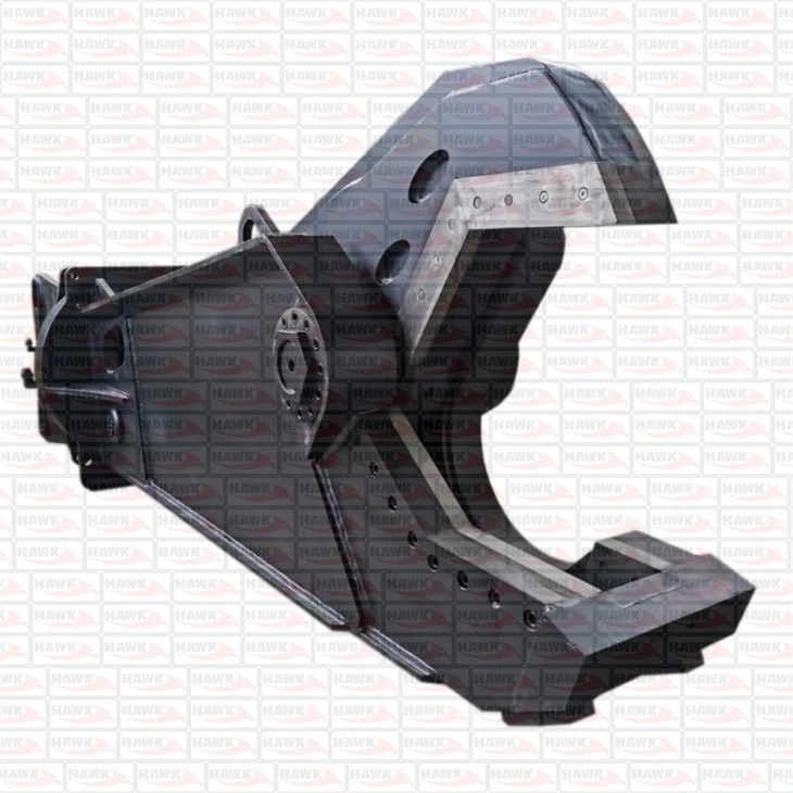 Excavator Mounted Hydraulic Rock Crushing Pulverizer