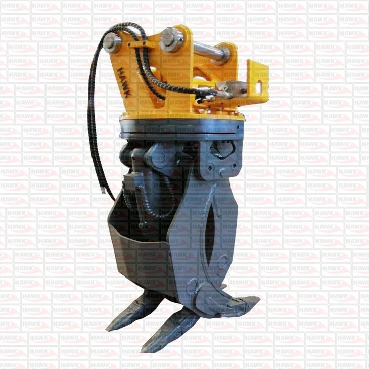 Excavator Mounted Hydraulic Steel Grapple