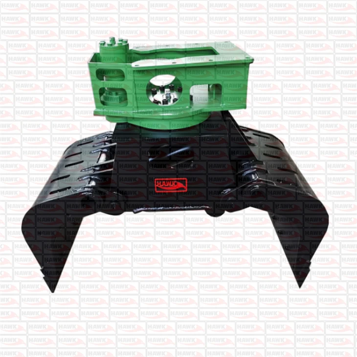 Excavator Mounted Rotating Demolition Hydraulic Grapples