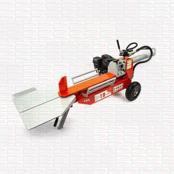 18 Ton Horizontal Gasoline Wood Splitter