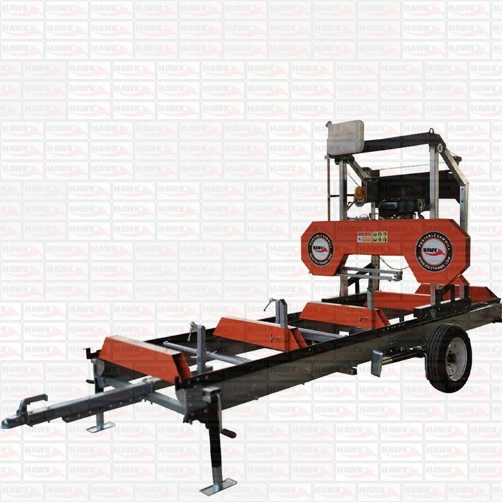 31 Inch Petrol Engine Portable Band Sawmill