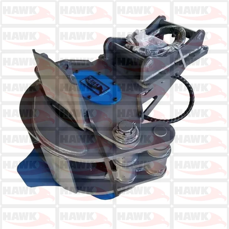 Double-jaw Rotating Tree Shear