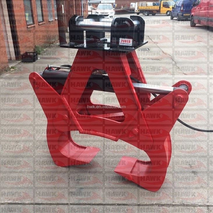 Hawk620 Excavator Log Cracker Attachment