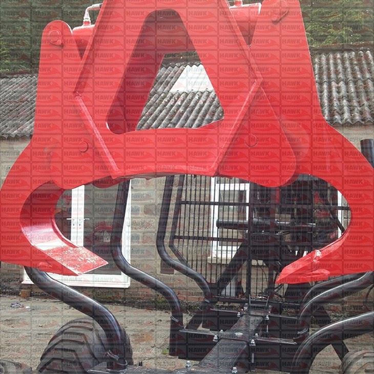Hawk820 Mini Excavator Log Cracker