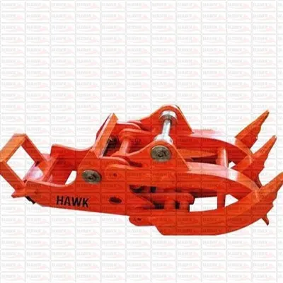 Excavator Mechanical Grapple Txuas Rau 17-25 Tuj Excavator