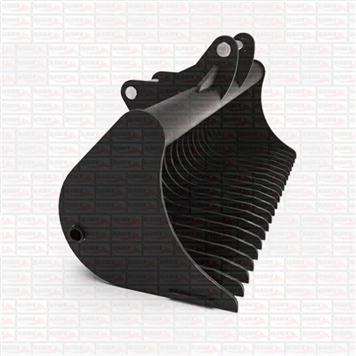 Mini Excavator Pob Zeb Rake Thoob